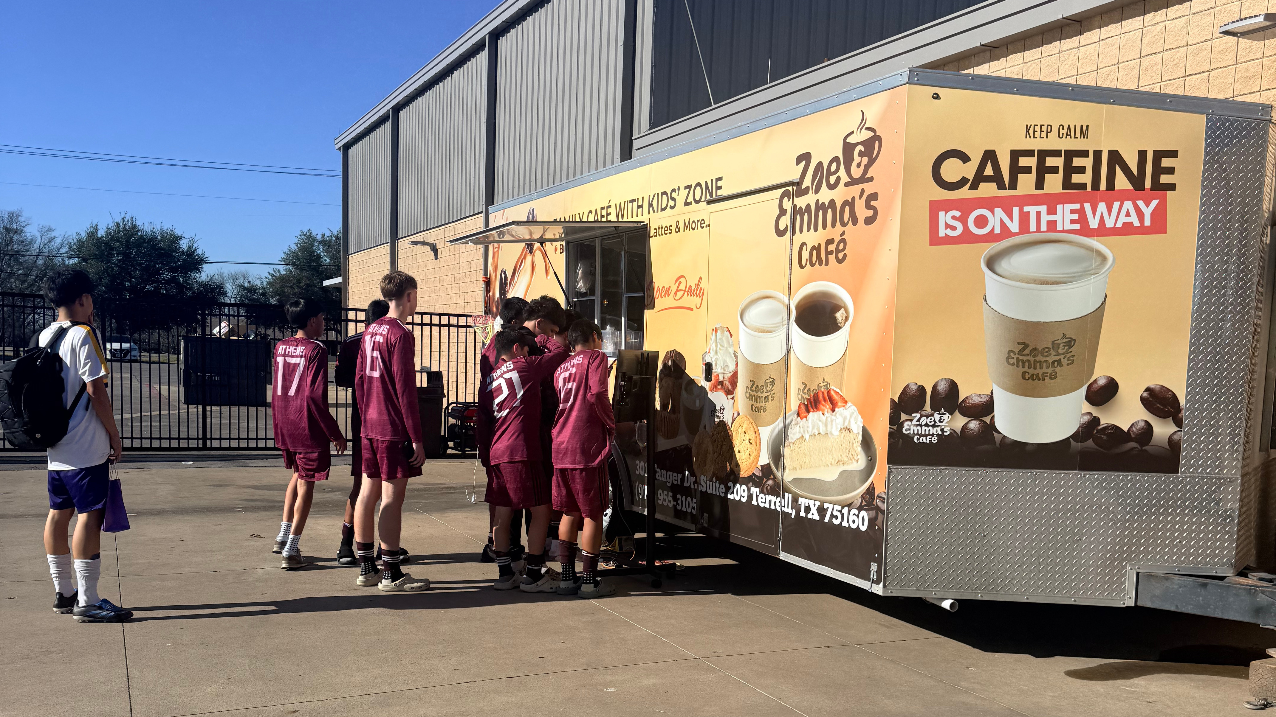 Zoe and Emma's Coffee Trailer